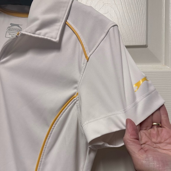 SLAZENGER Golf Shirt Size M - Picture 4 of 6